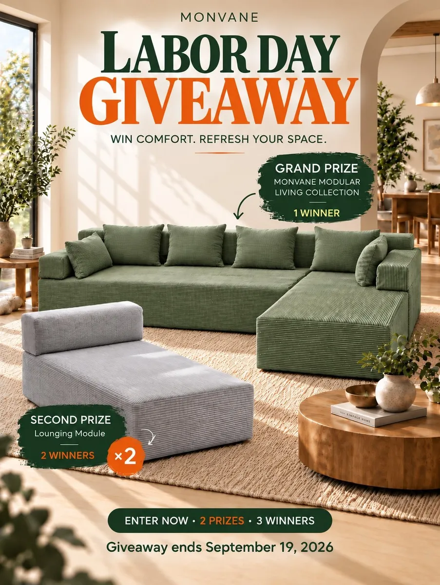Labor Day Modular Living Giveaway