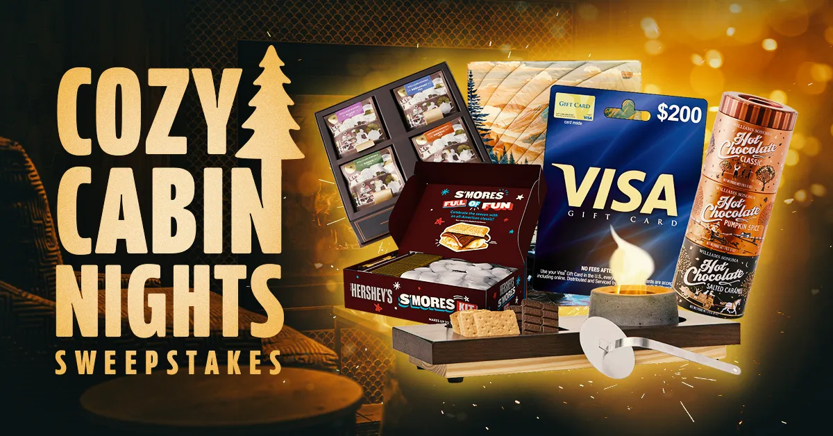 INSP “Cozy Cabin Nights” Sweepstakes