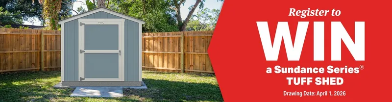 Tuff Shed SR-640 Sweepstakes at Home Depot 2026