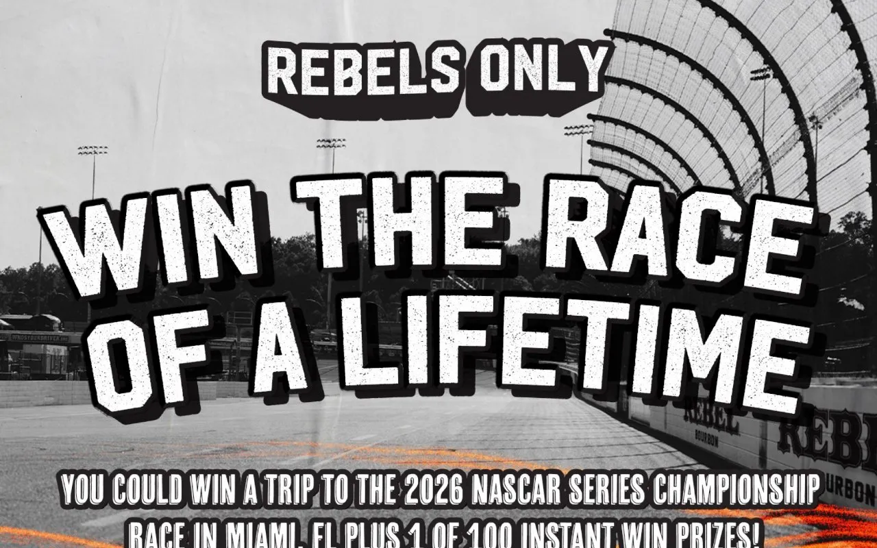 Rebel Bourbon Tire Pop Challenge: Win a Trip or Prize Package