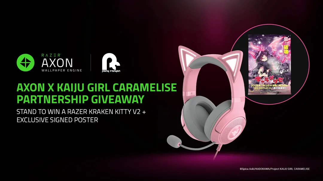 Razer Axon x KAIJU GIRL CARAMELISE Giveaway
