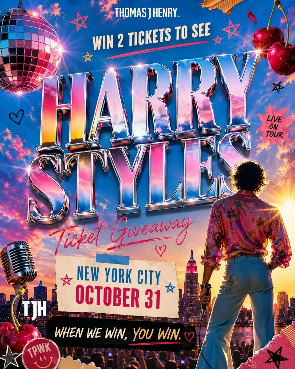 Harry Styles in Nyc Hot Ticket Hookup Giveaway