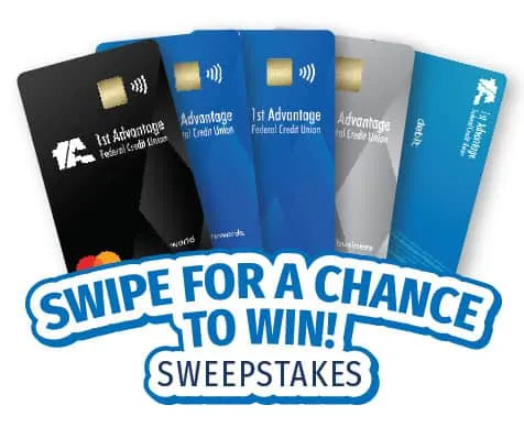1st Advantage: Win $7,500 and Monthly Prepaid Cards