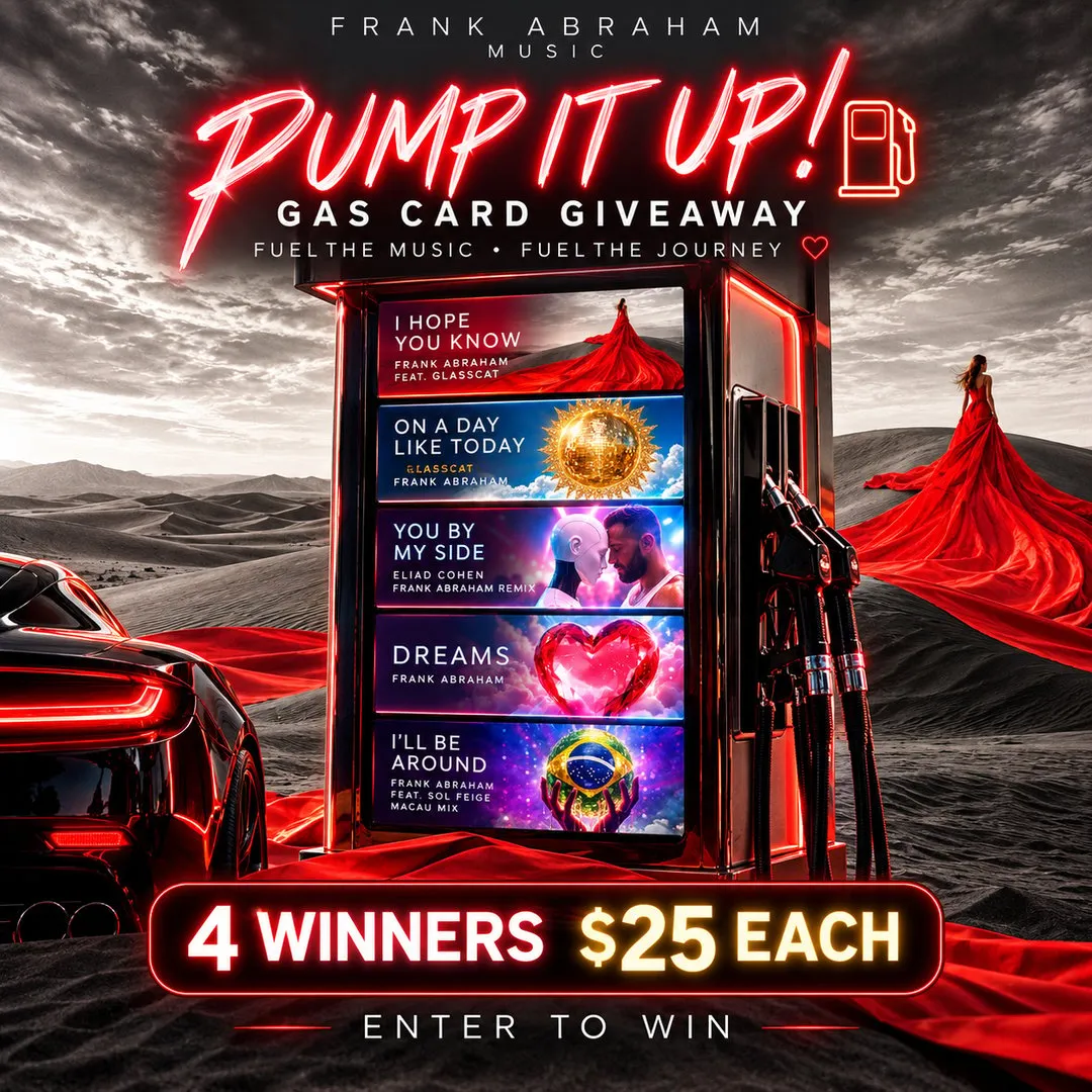 Frank Abraham Music – Pump It Up! Gas Card Giveaway