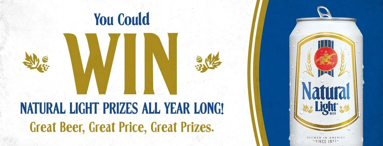 Natural Light Great Beer, Great Price, Great Prizes Sweepstakes
