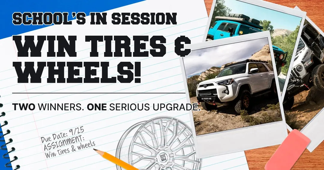 Tire Agent Tires and Wheels Sweepstakes 2026