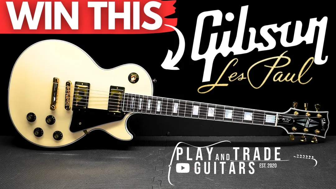 Play and Trade Guitars Gibson Les Paul Custom ’70s Sweepstakes 2026