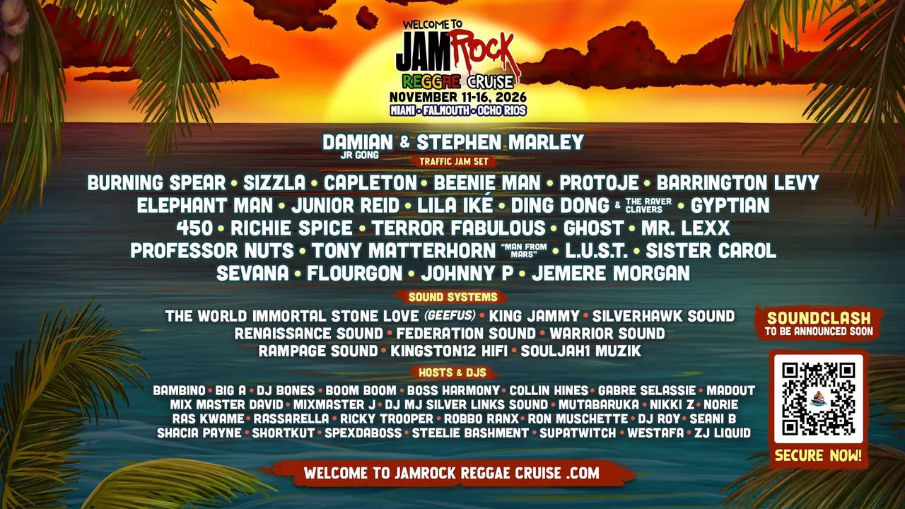 Jamrock Reggae Cruise SiriusXM Sweepstakes