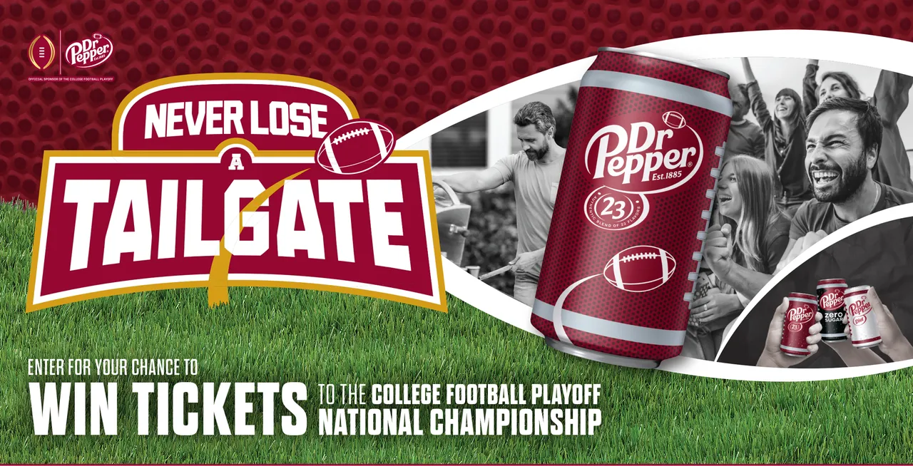 The 2026 Dr Pepper Football Kickoff Sweepstakes
