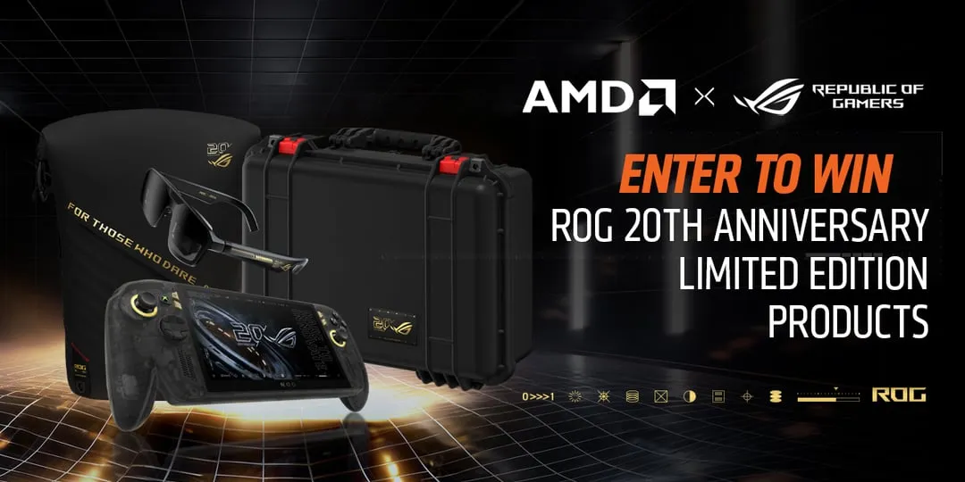 AMD x ROG 20th Anniversary Sweepstakes #2