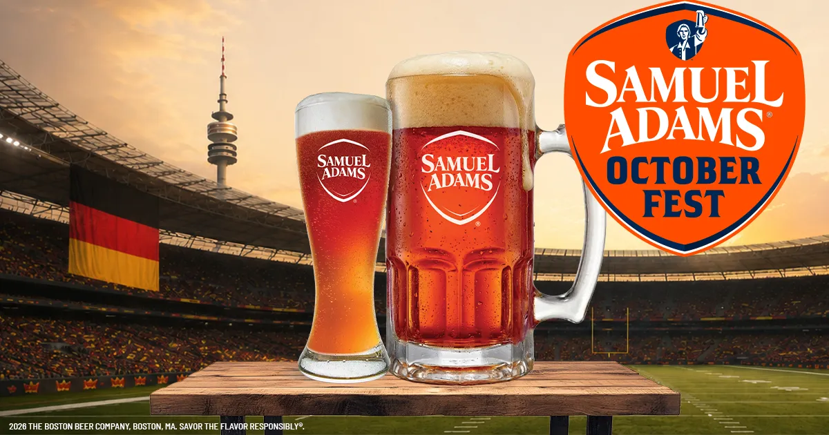 Sam Adams Octoberfest Munich Gameday Experience Sweepstakes