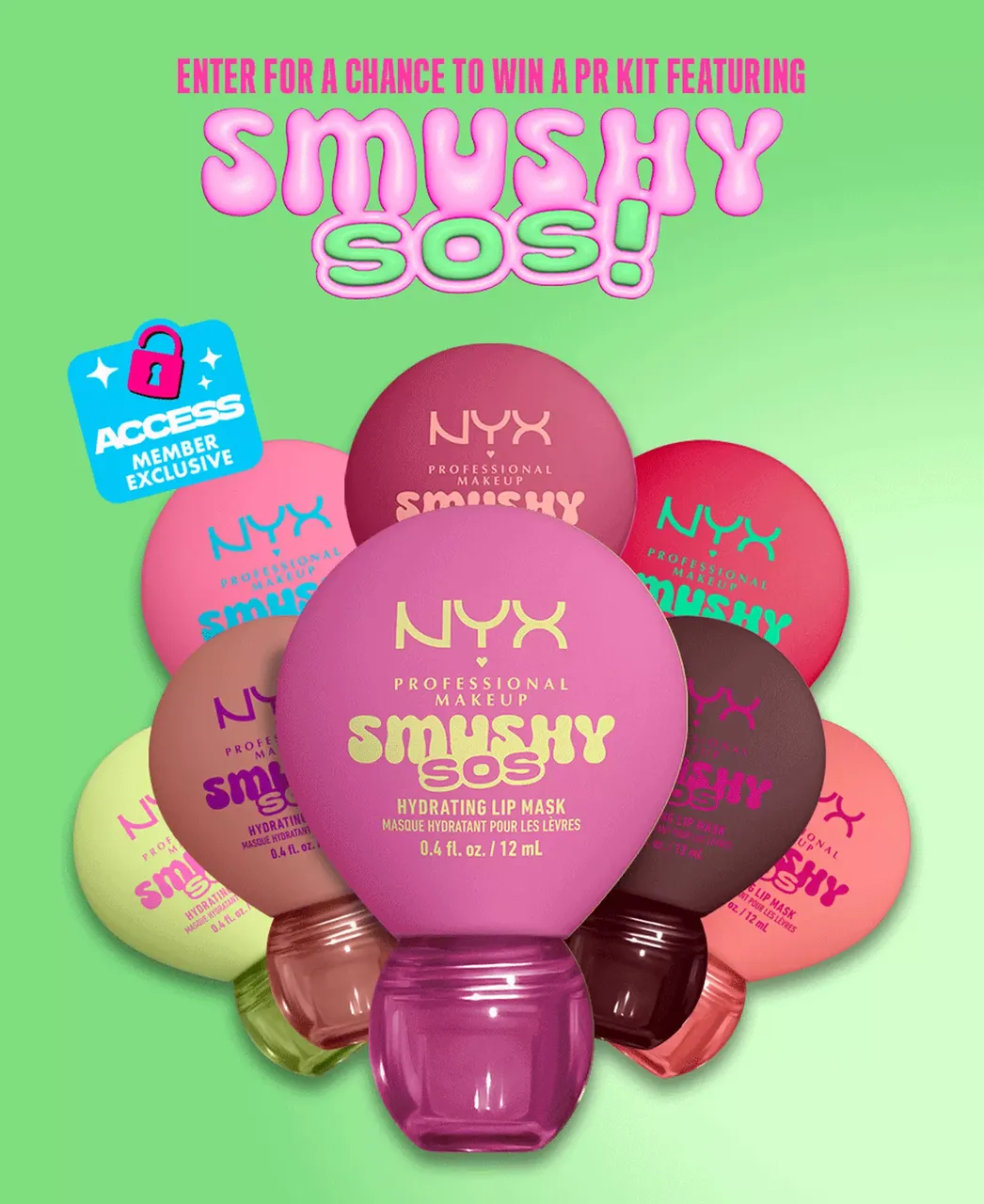 NYX “Smushy SOS PR Vault” Sweepstakes