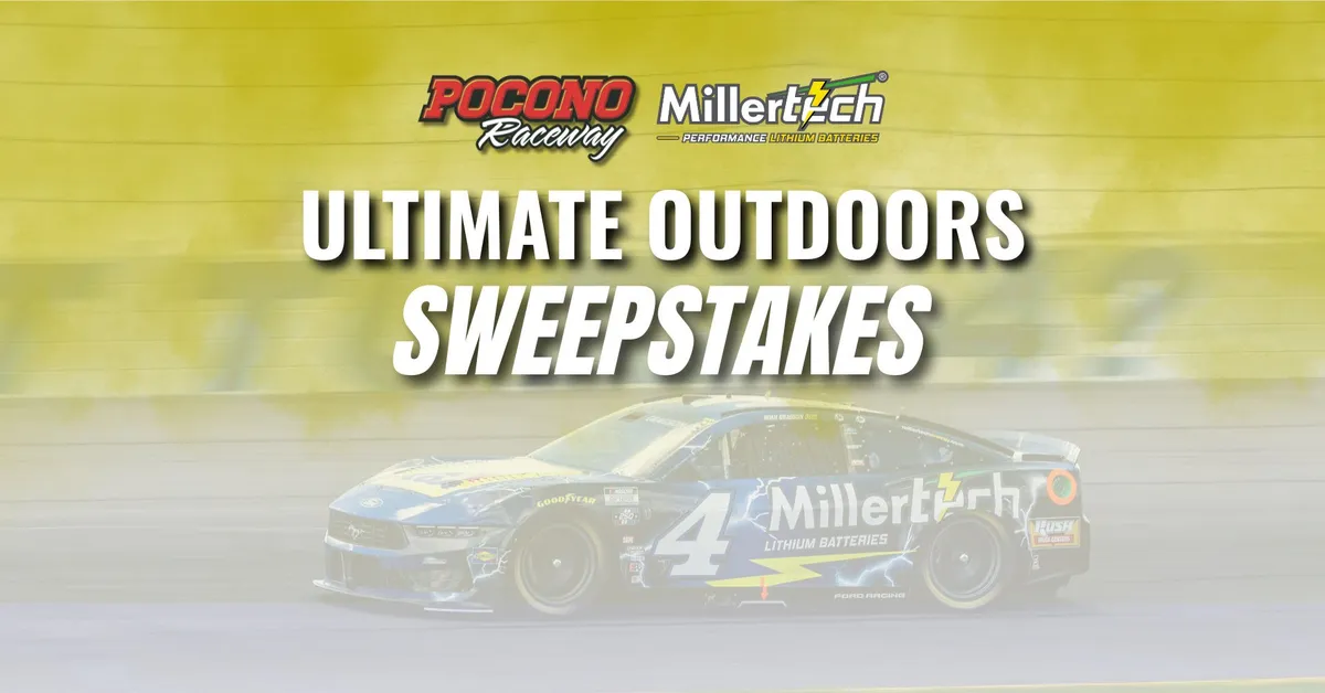 Pocono Raceway Ultimate Outdoors Sweepstakes