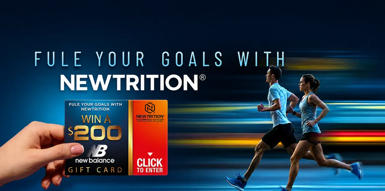 NewTrition New Balance $200 Gift Card Sweepstakes
