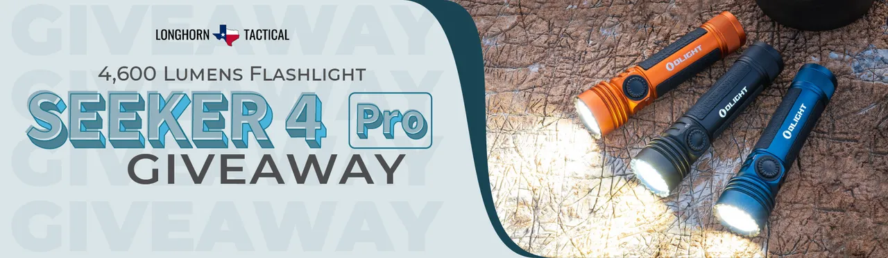 Longhorn Olight Seeker 4 Pro Giveaway