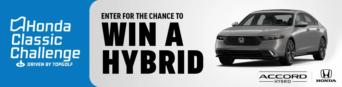 Topgolf Honda Classic Challenge Sweepstakes 2026 (Topgolf.com/Honda)