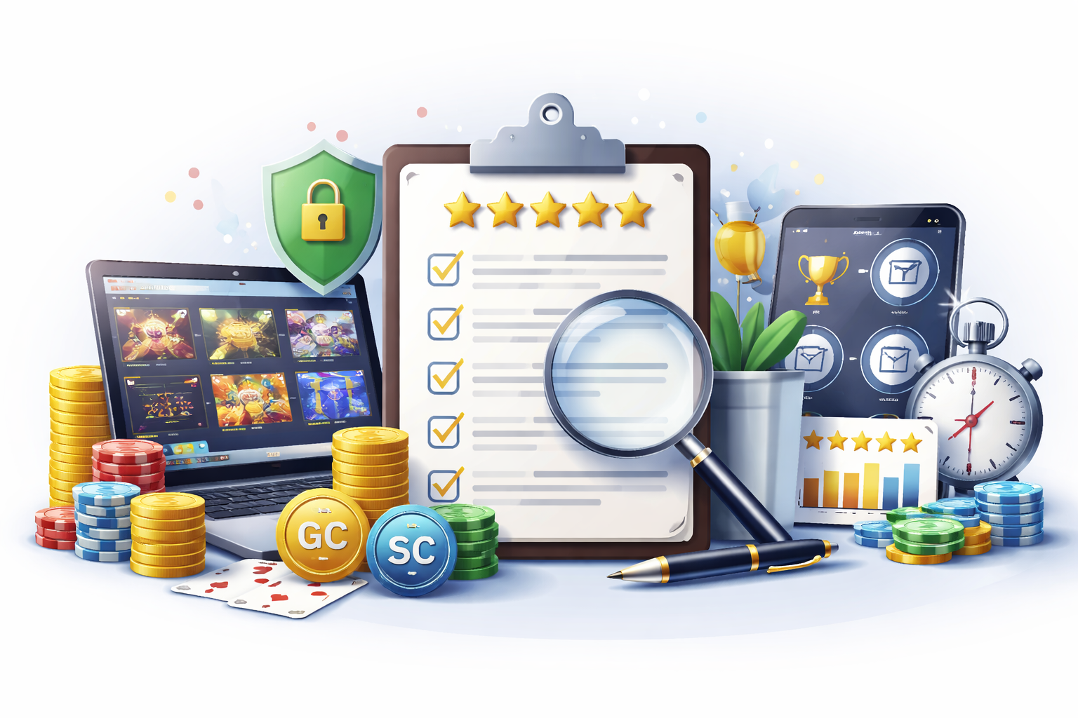 How We Rate Sweepstakes Casinos: Our Methodology