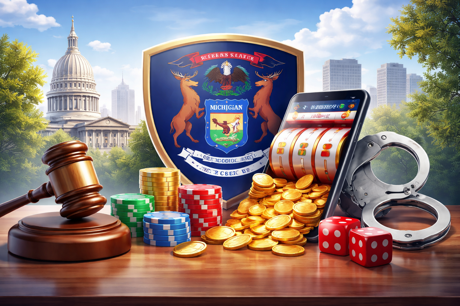 Sweepstakes Casinos in Michigan: Legal Status, Crackdown & Alternatives