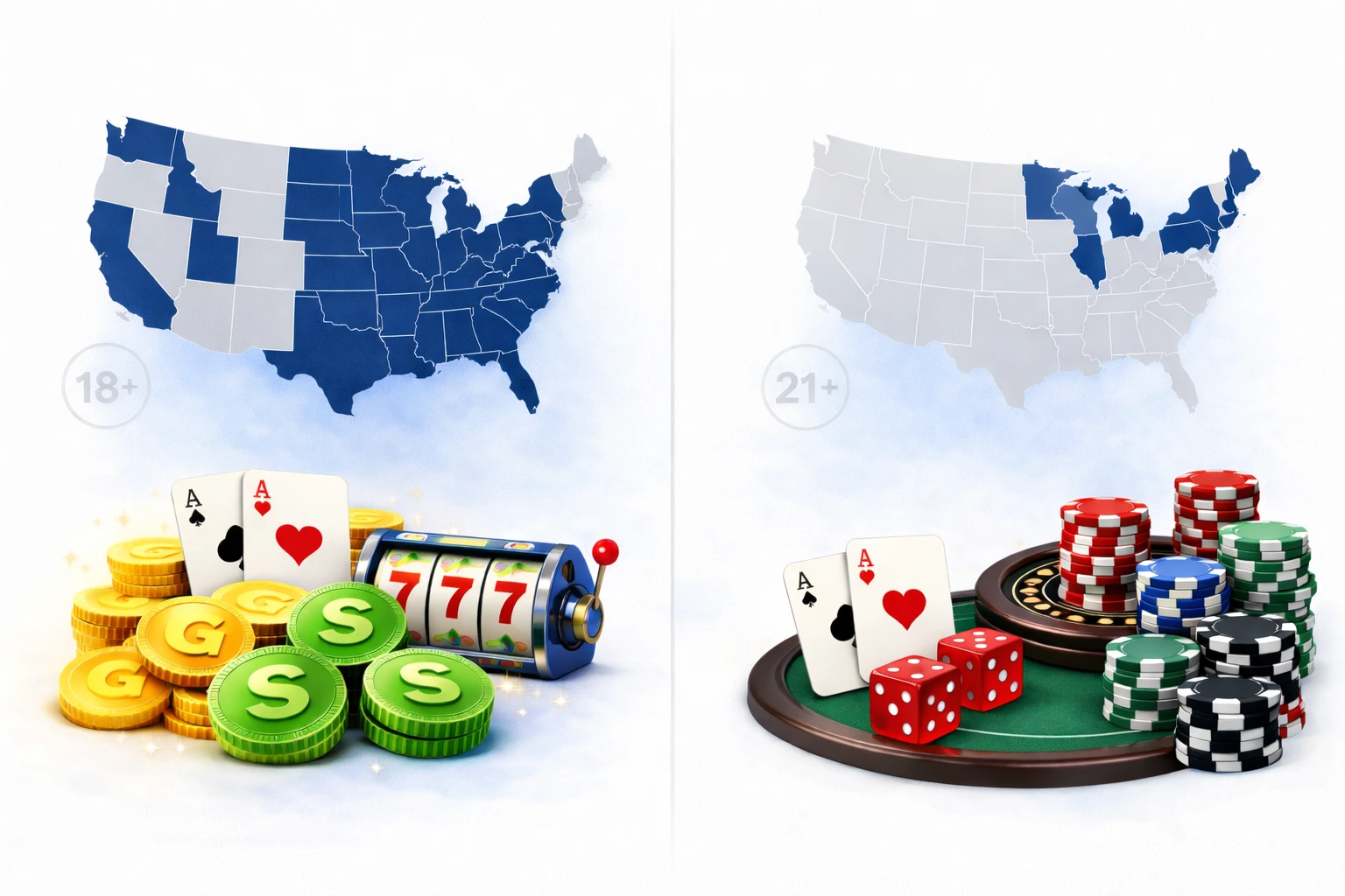 Sweepstakes Casinos vs Real Money Casinos: Key Differences & Complete Guide