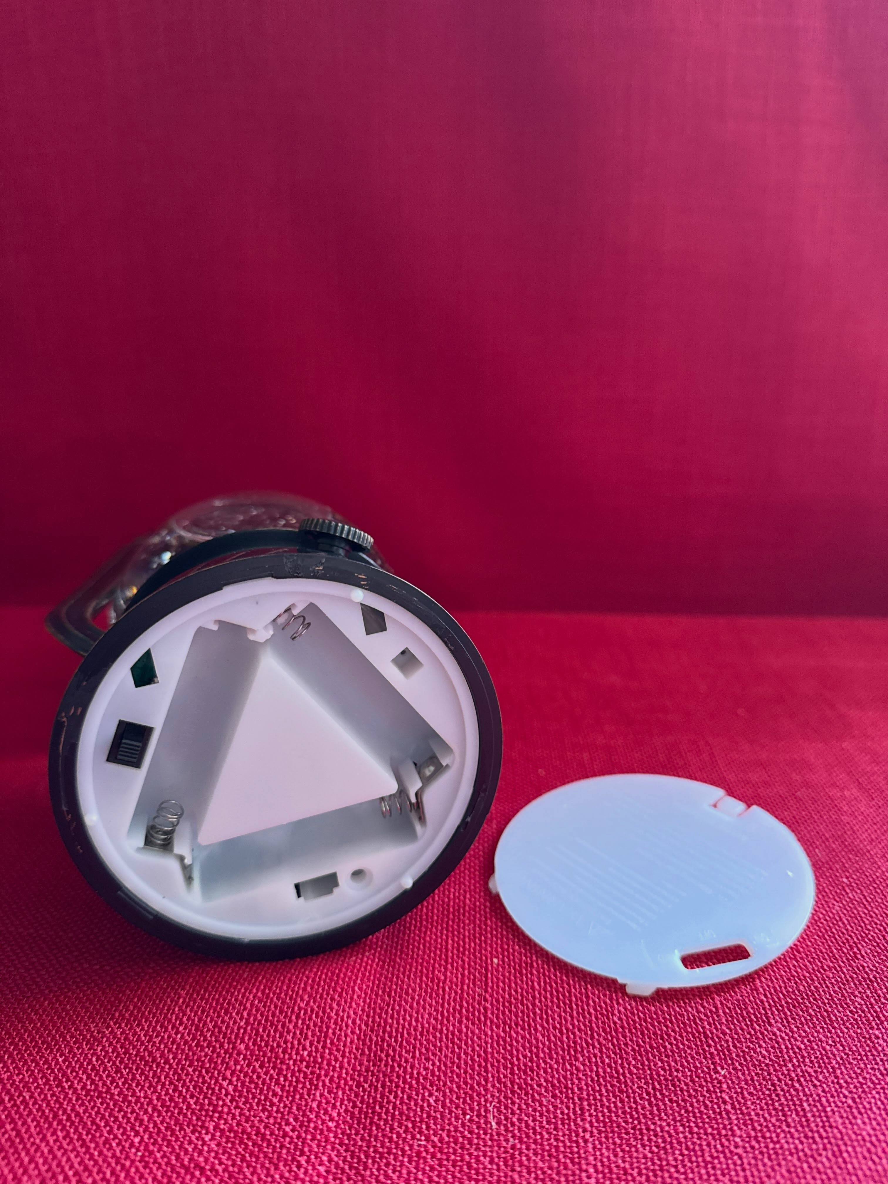 Linterna de agua navideña estilo farol con Santa Claus