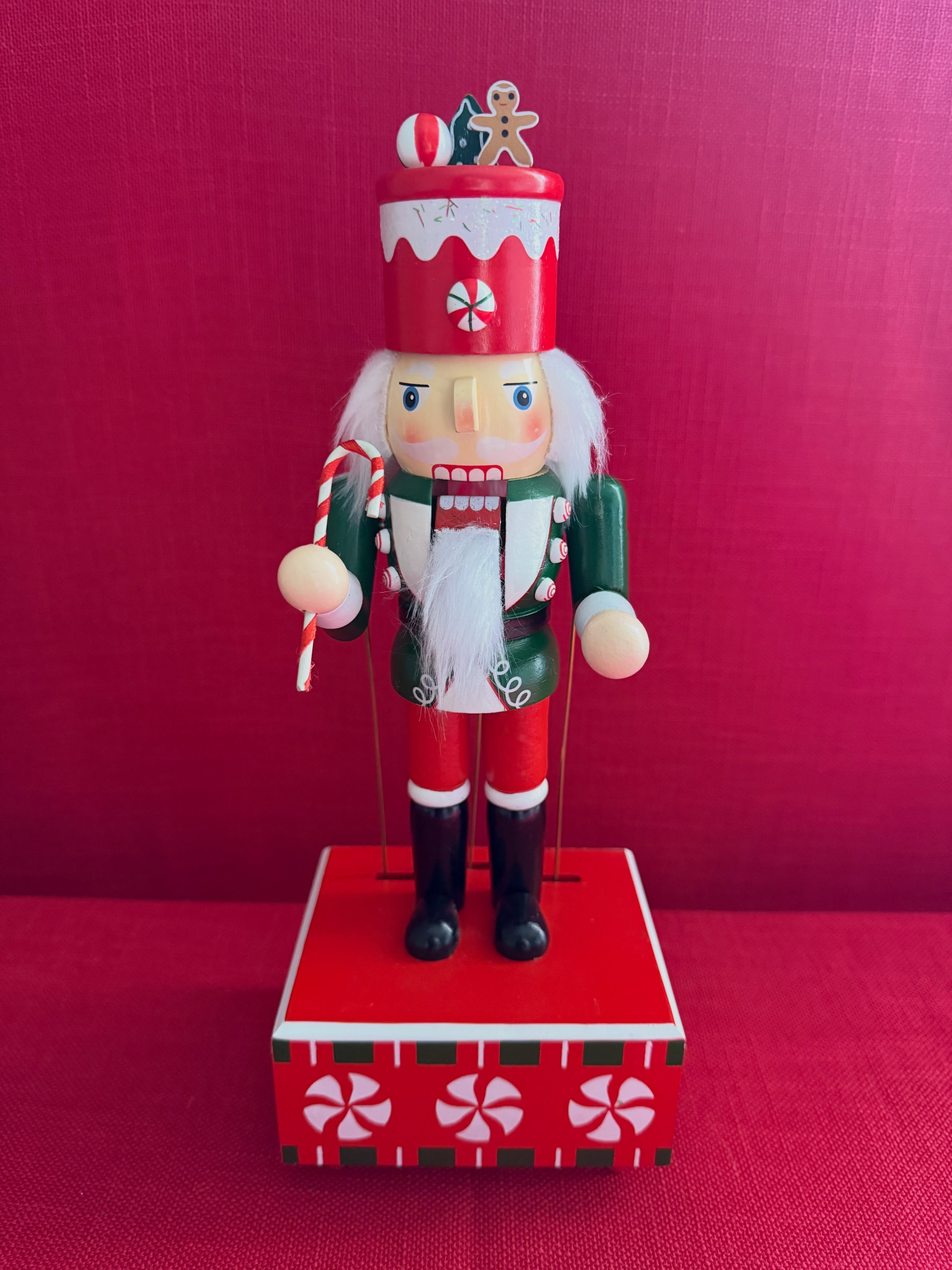 Adorno navideño de cascanueces