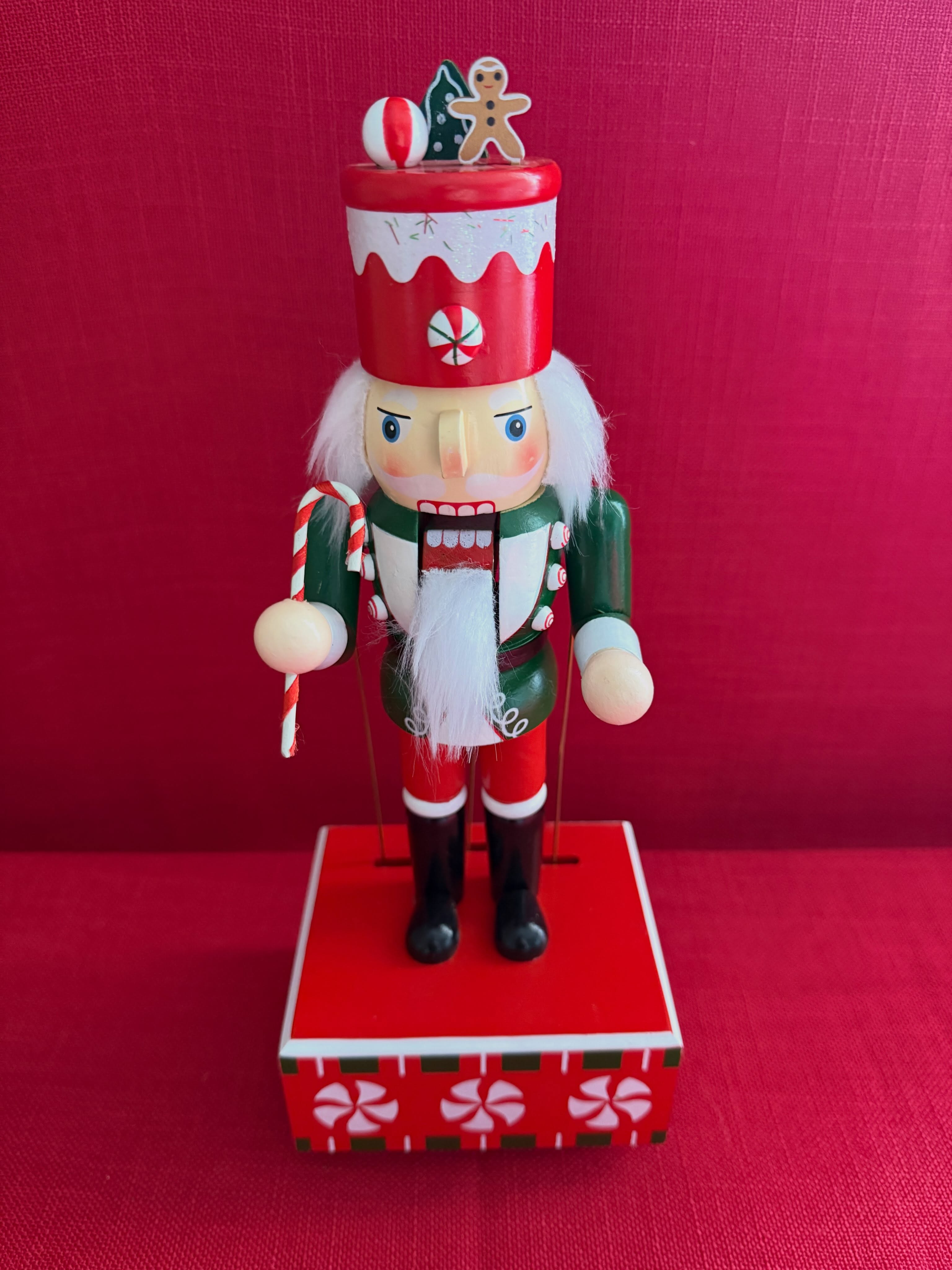 Adorno navideño de cascanueces