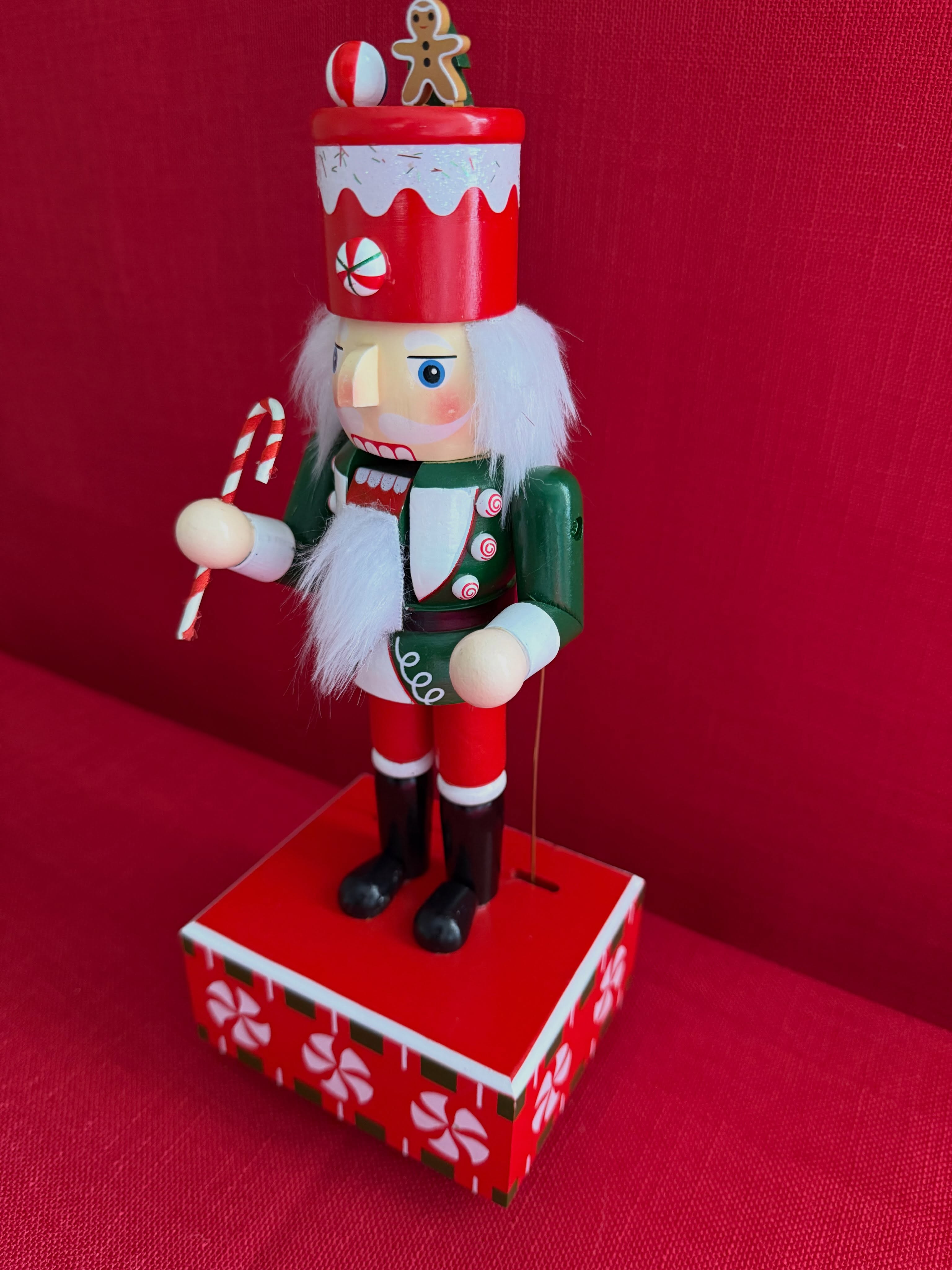 Adorno navideño de cascanueces