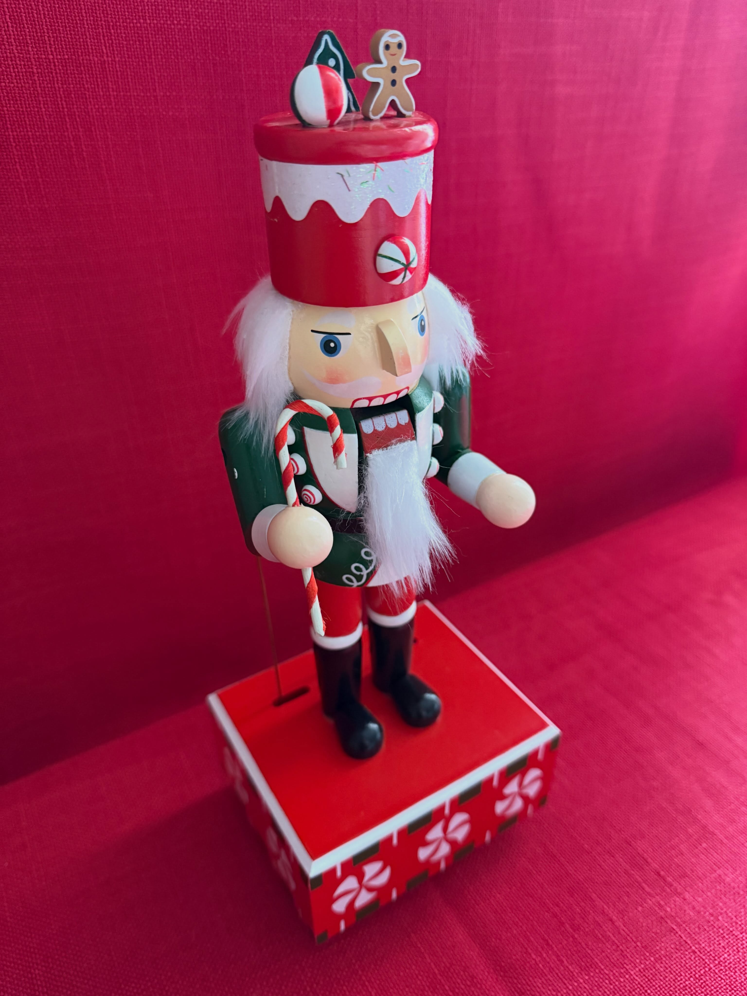Adorno navideño de cascanueces