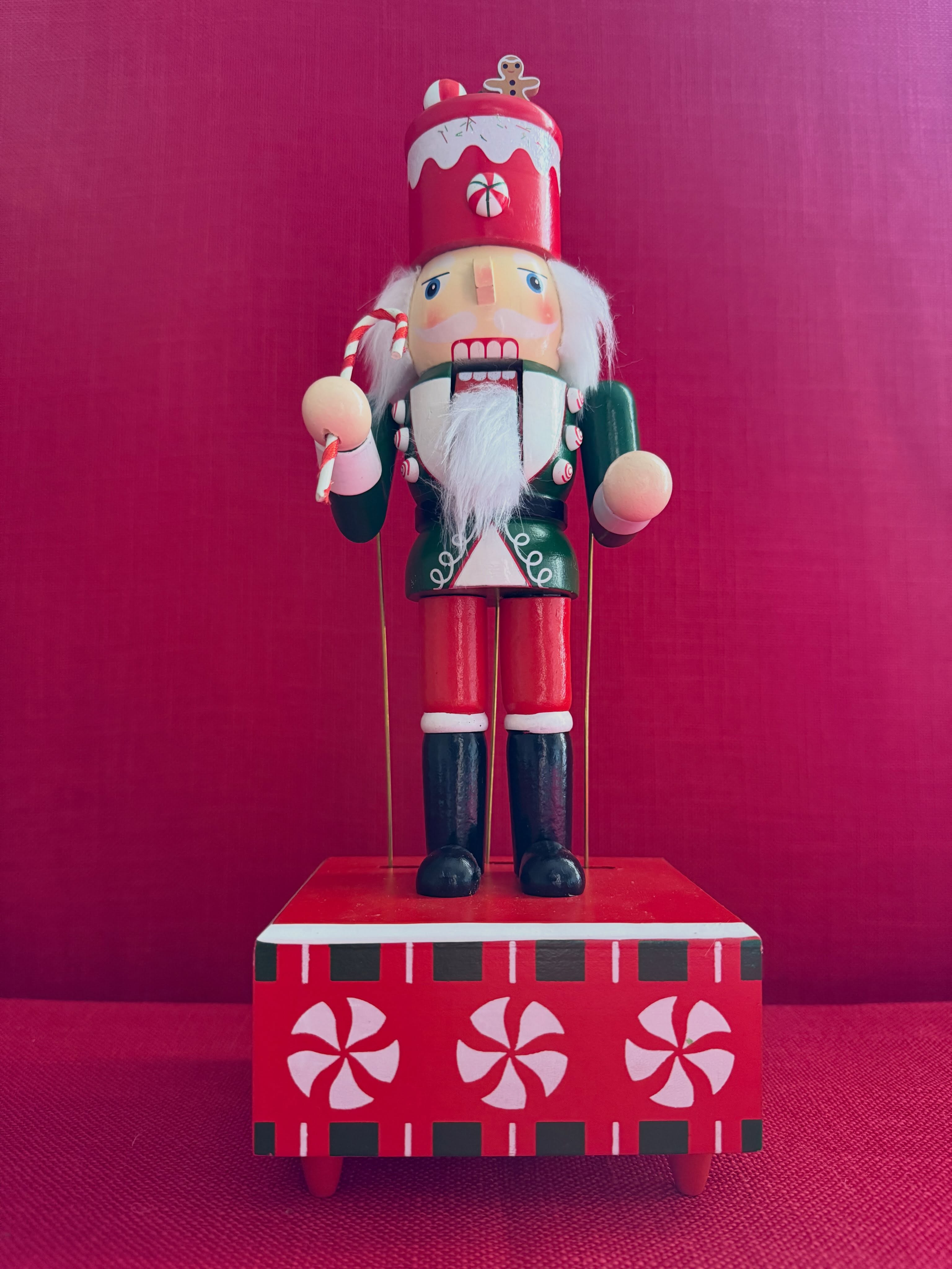 Adorno navideño de cascanueces