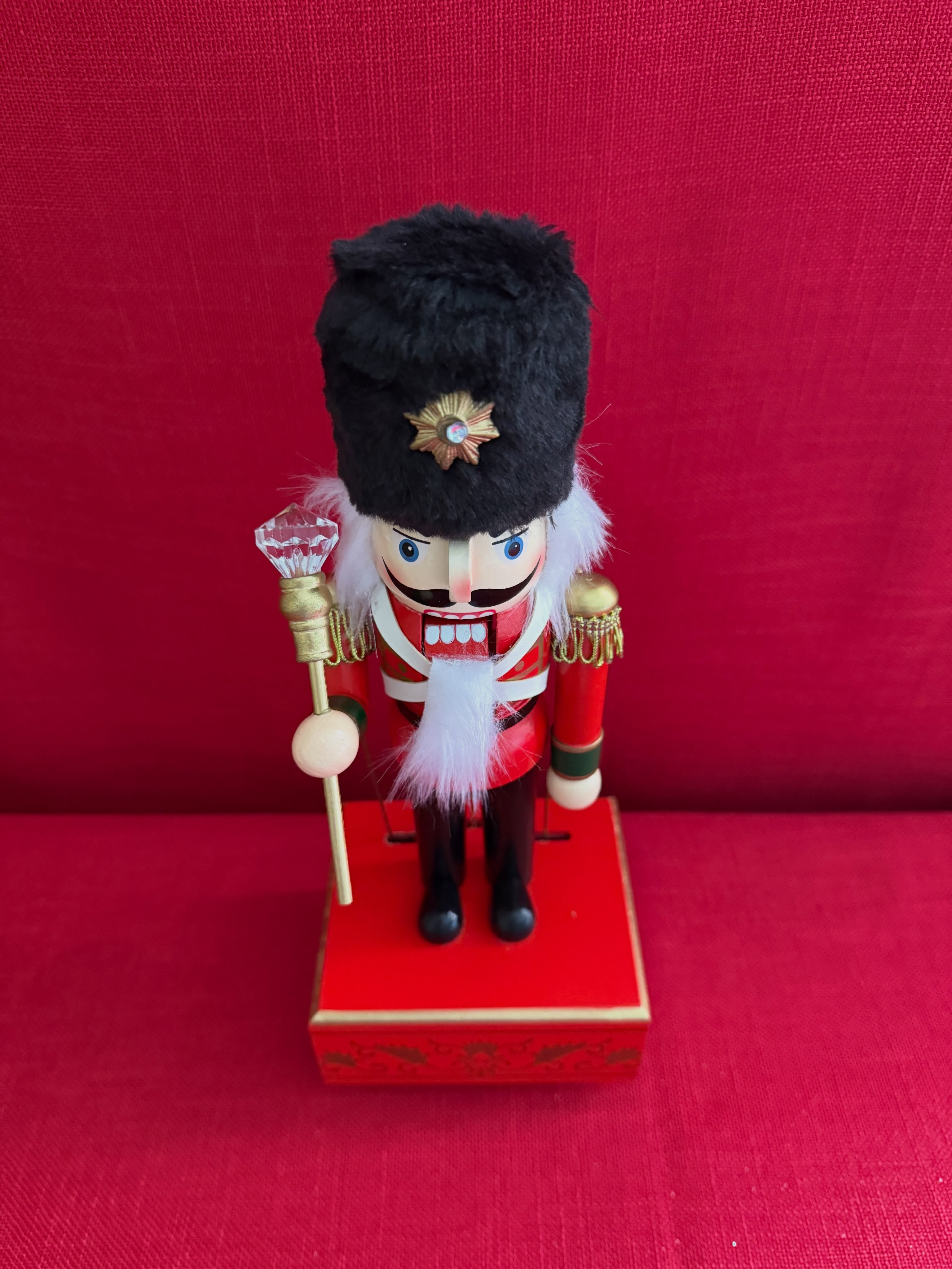 Adorno navideño de cascanueces