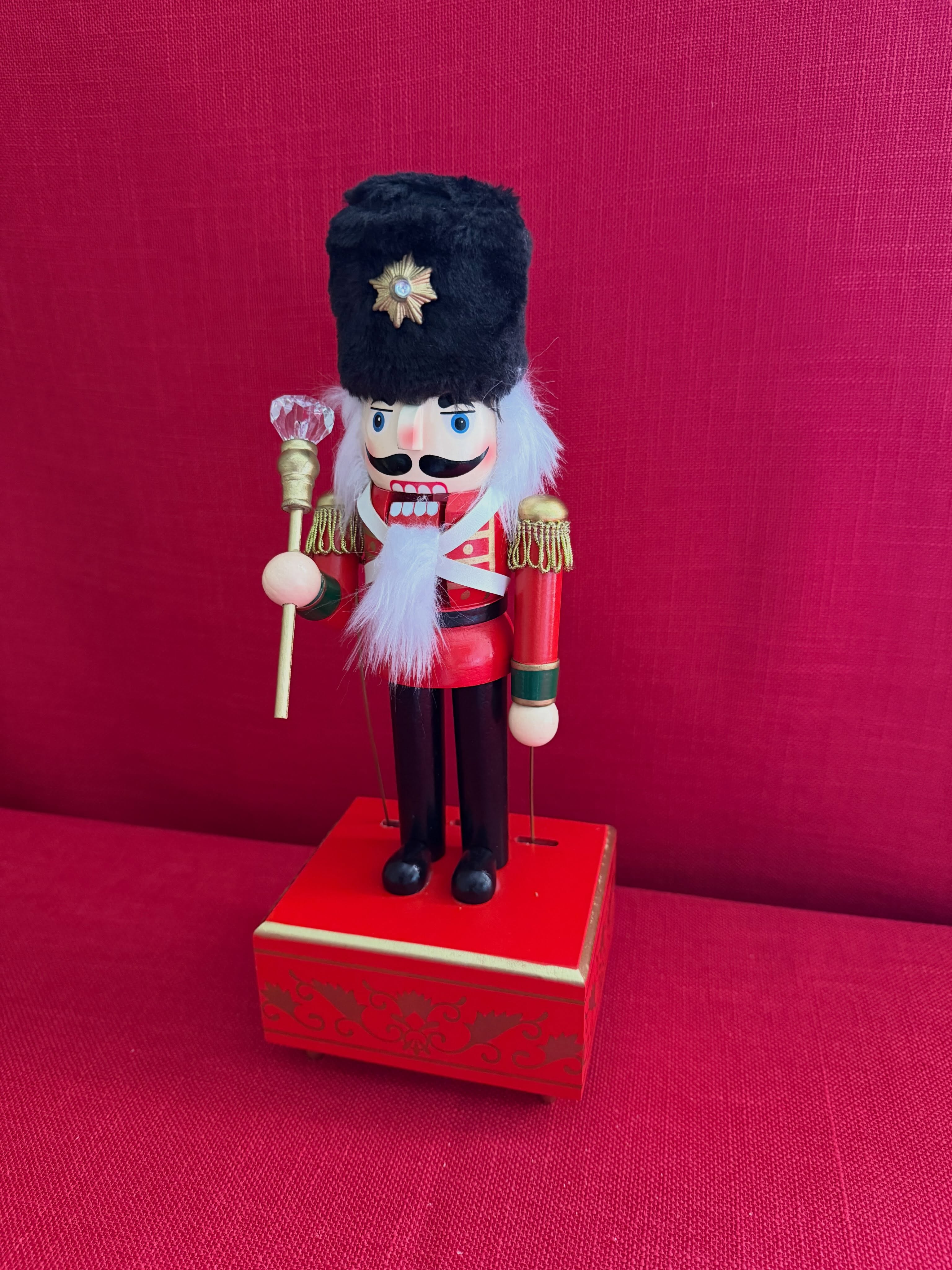 Adorno navideño de cascanueces