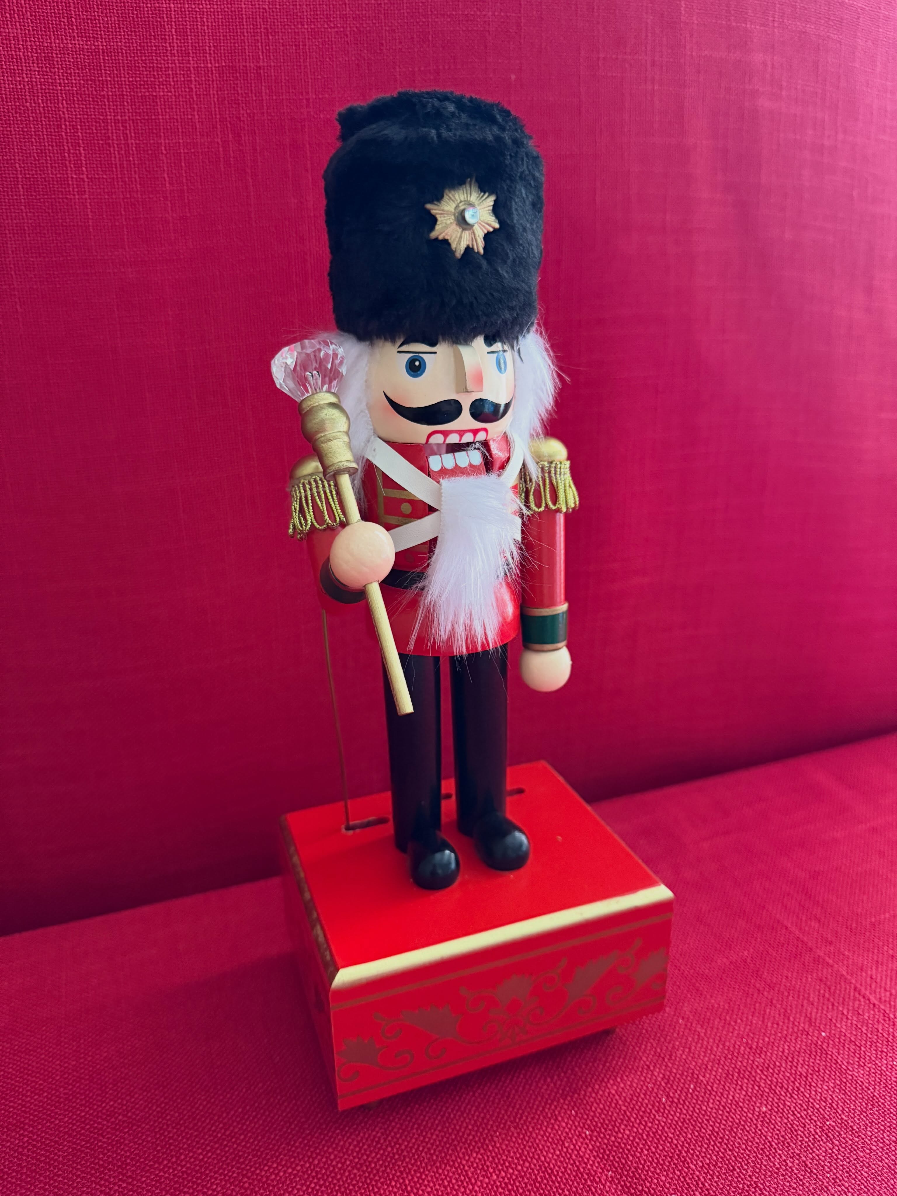 Adorno navideño de cascanueces