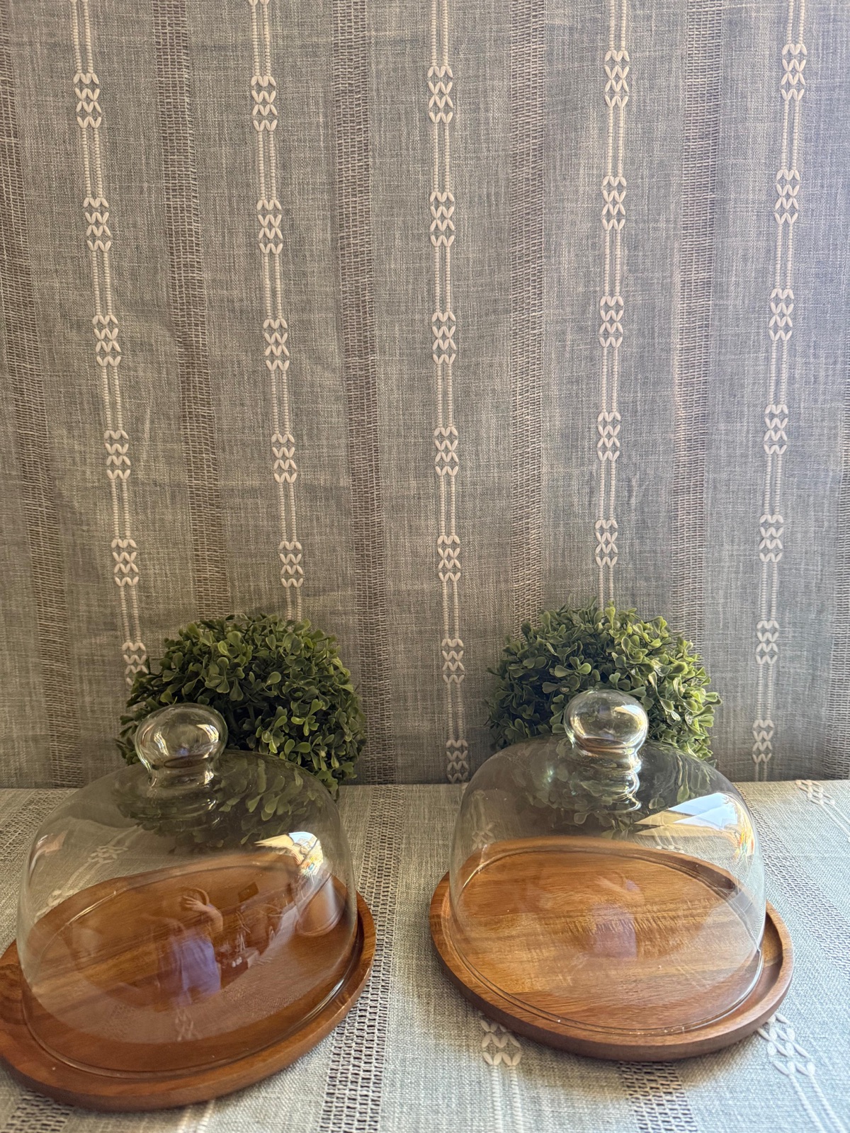 Cúpula de cristal para cubrir y lucir pasteles