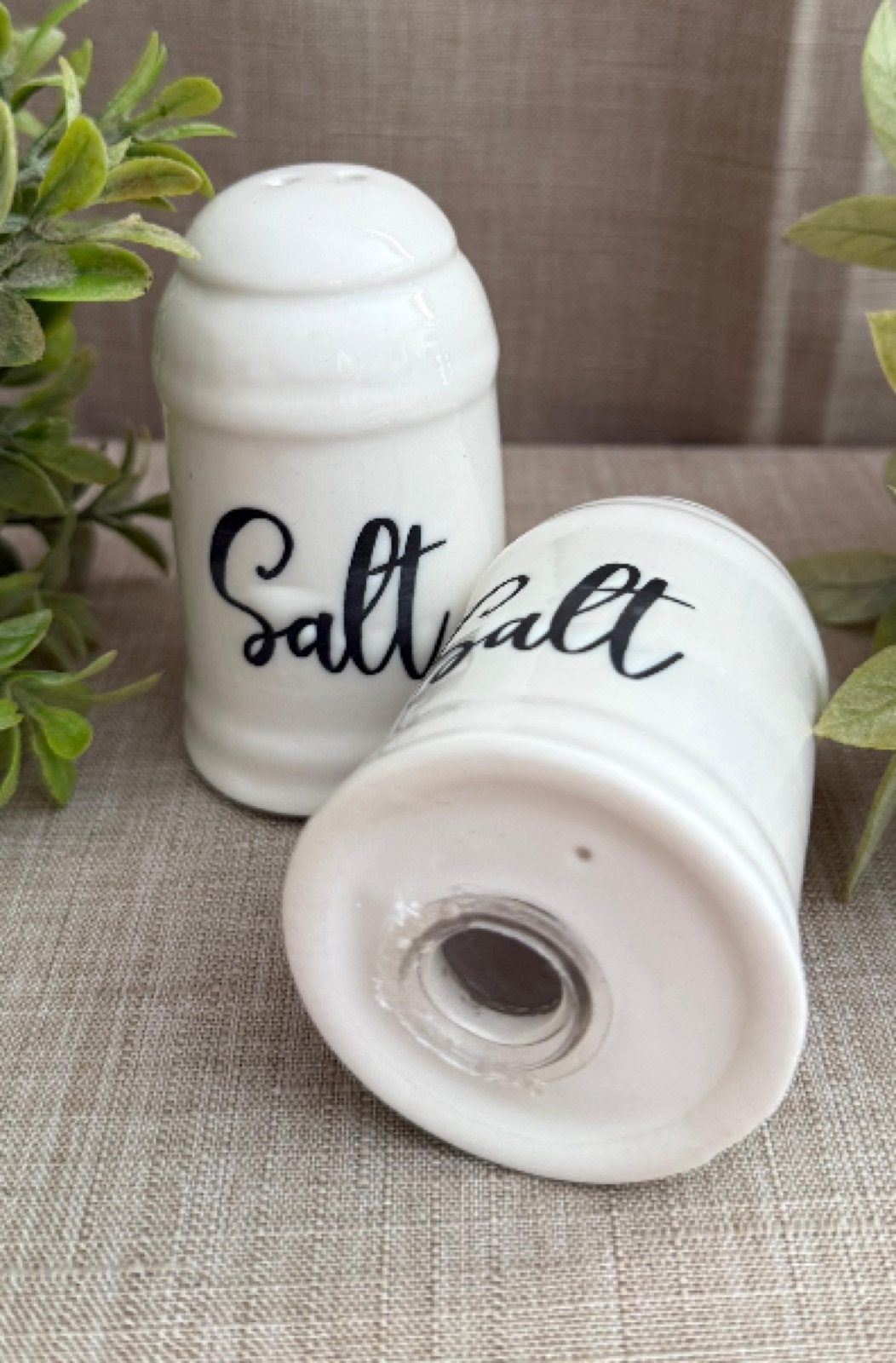 Set de Saleros Cerámica Elegante