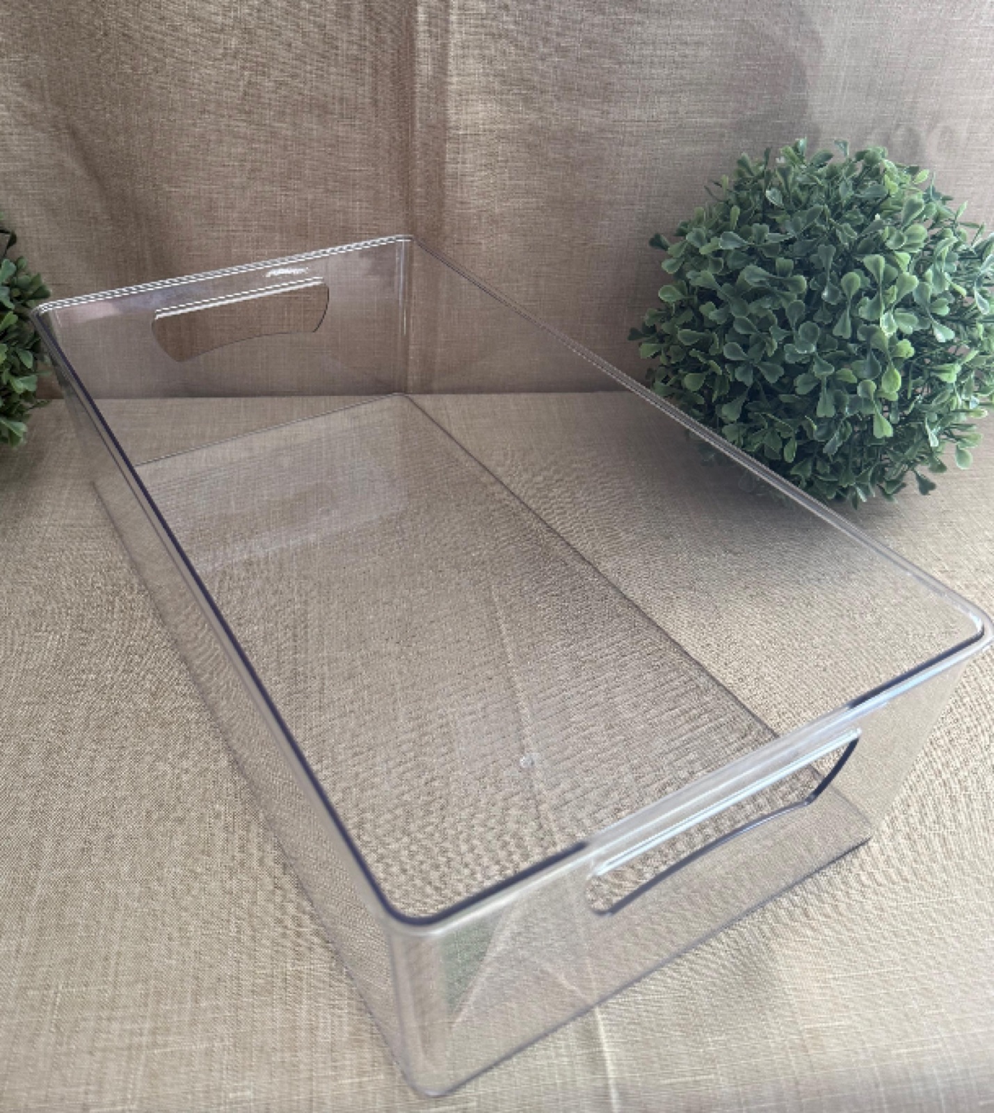Set de 4 Bandejas Organizadoras Transparentes