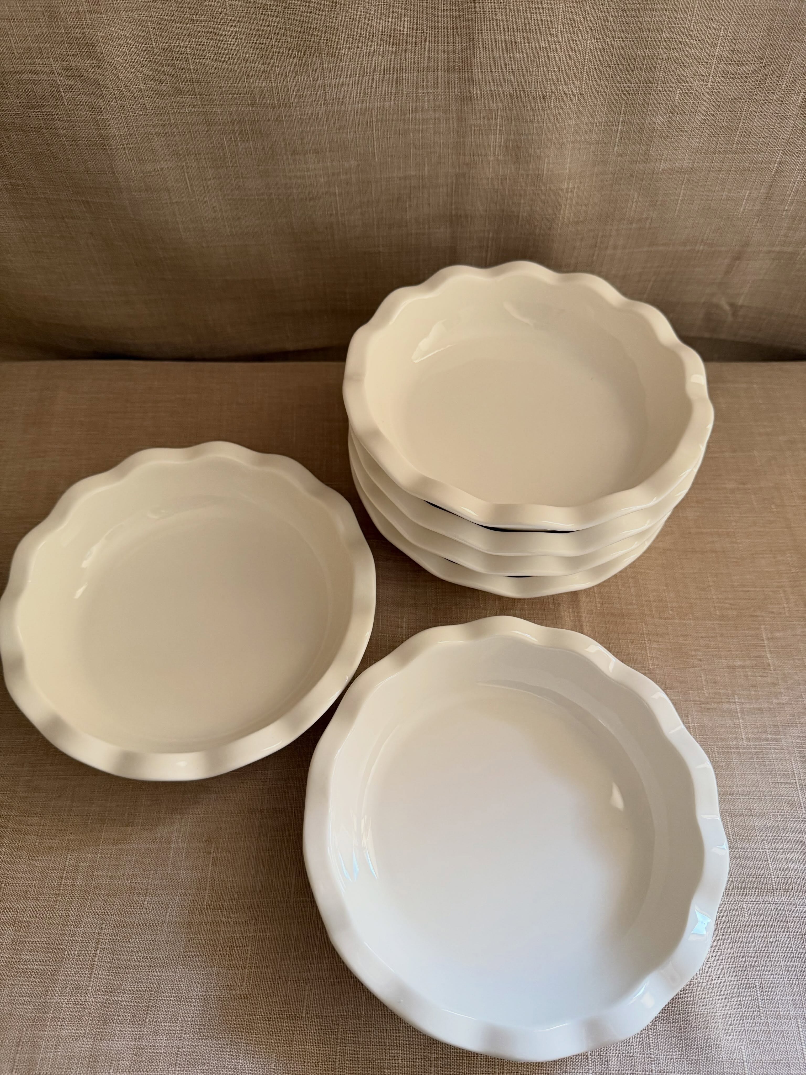 Set de 6 moldes para tartaleta ideales para preparar