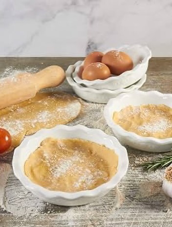 Set de 6 moldes para tartaleta ideales para preparar