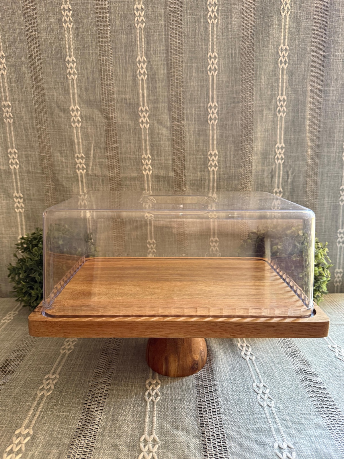 Bandeja de Madera Rectangular