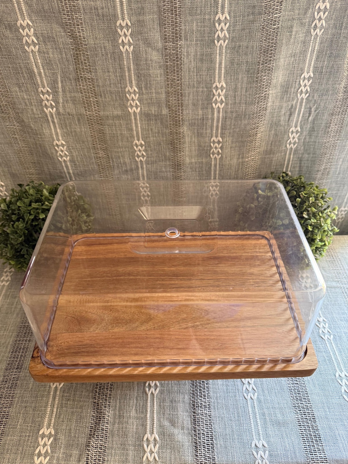 Bandeja de Madera Rectangular