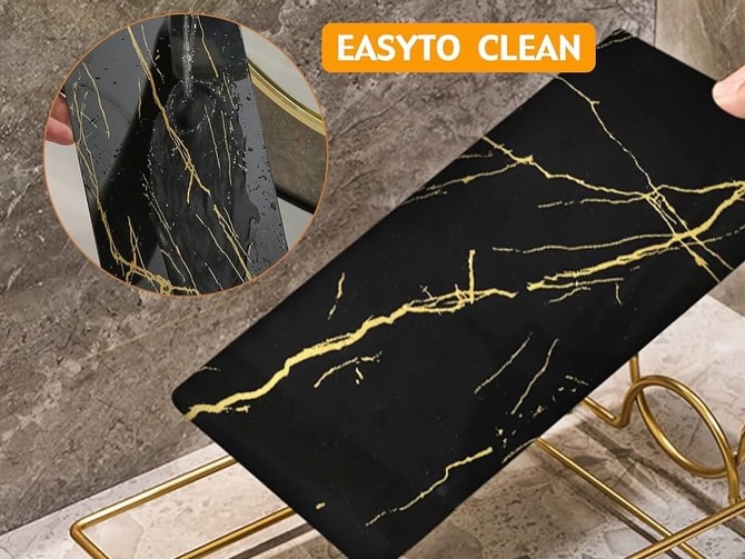 Bandeja de mostrador de baño está hecha de material de