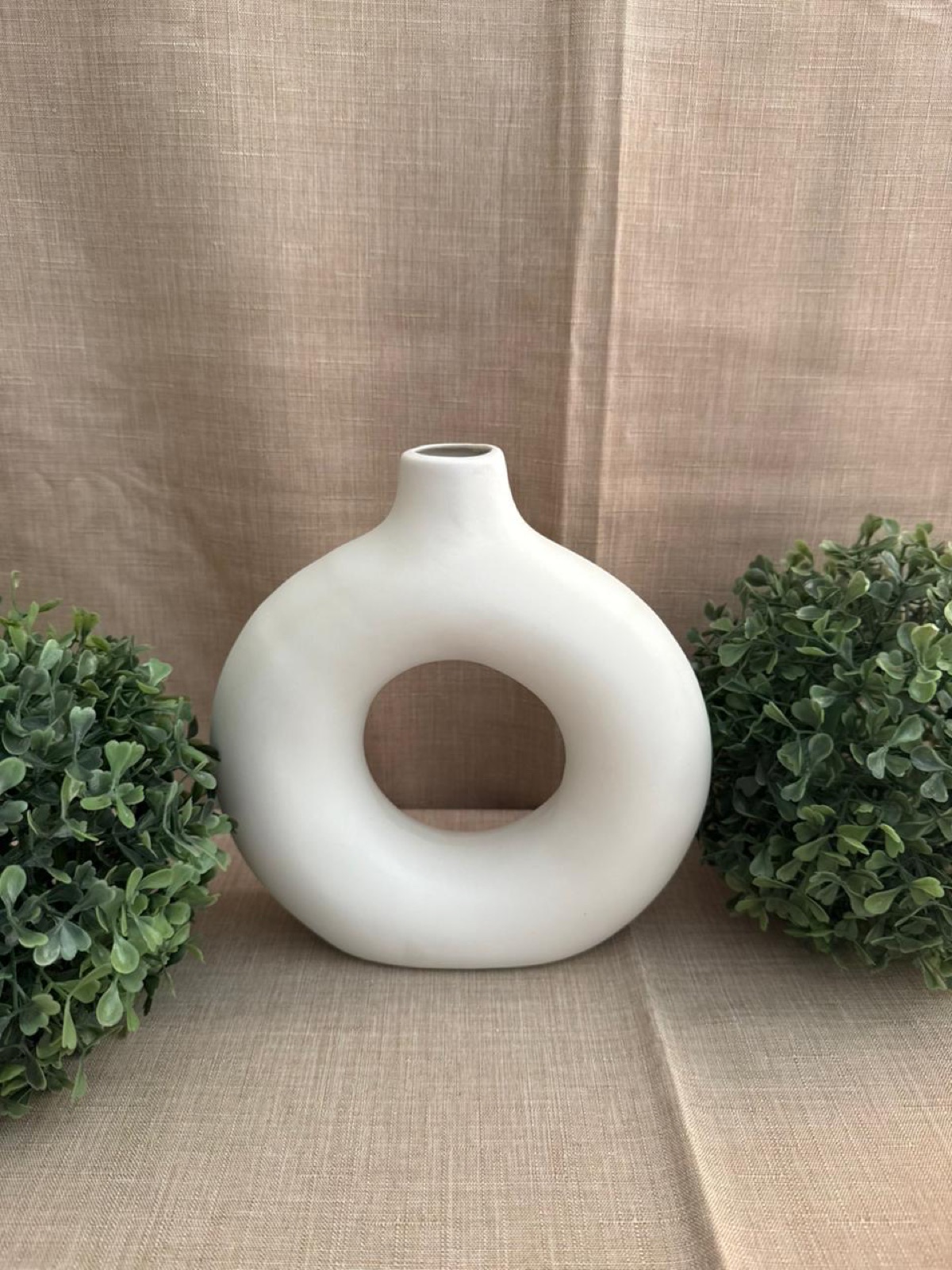 Set de 3 Jarrones Dona Blancos