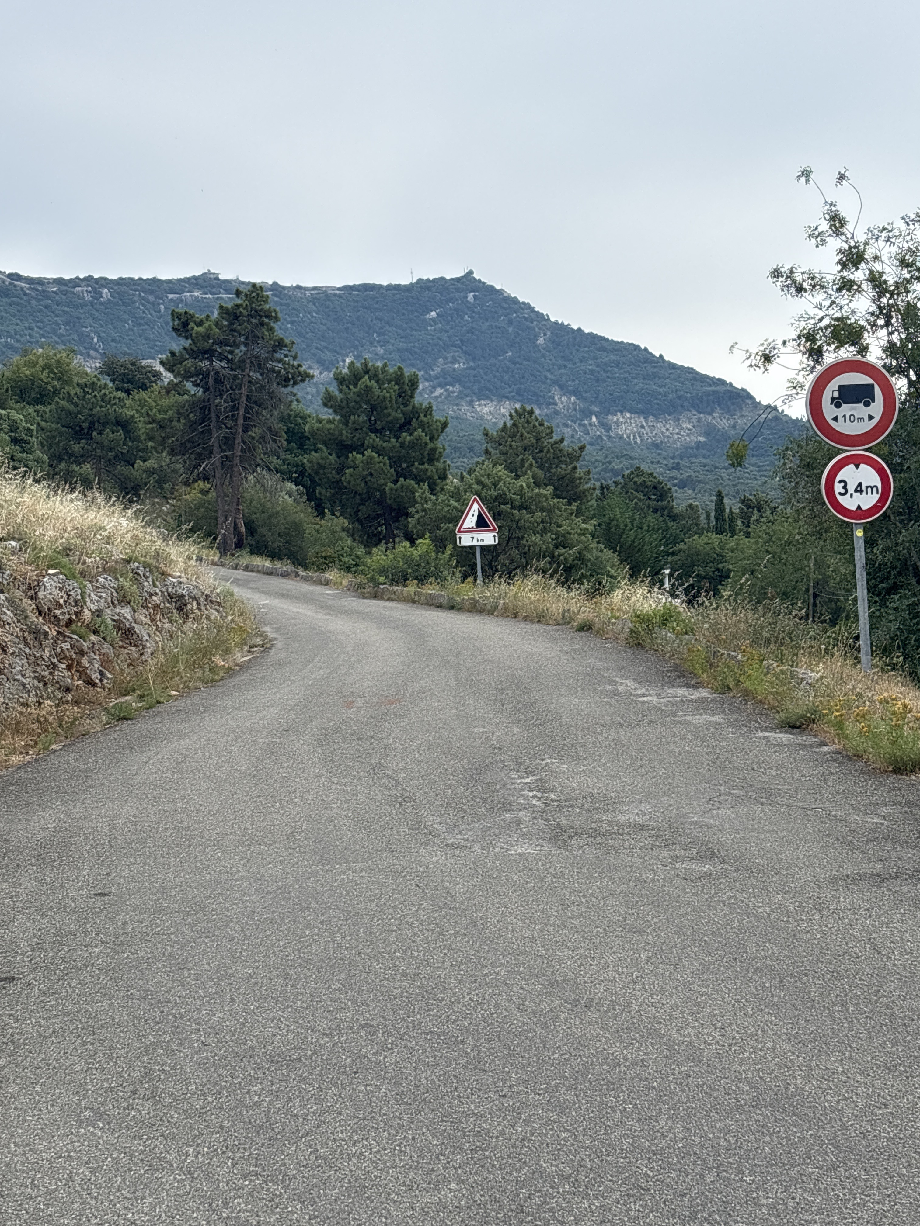 Col de la Madone, taken during a climb