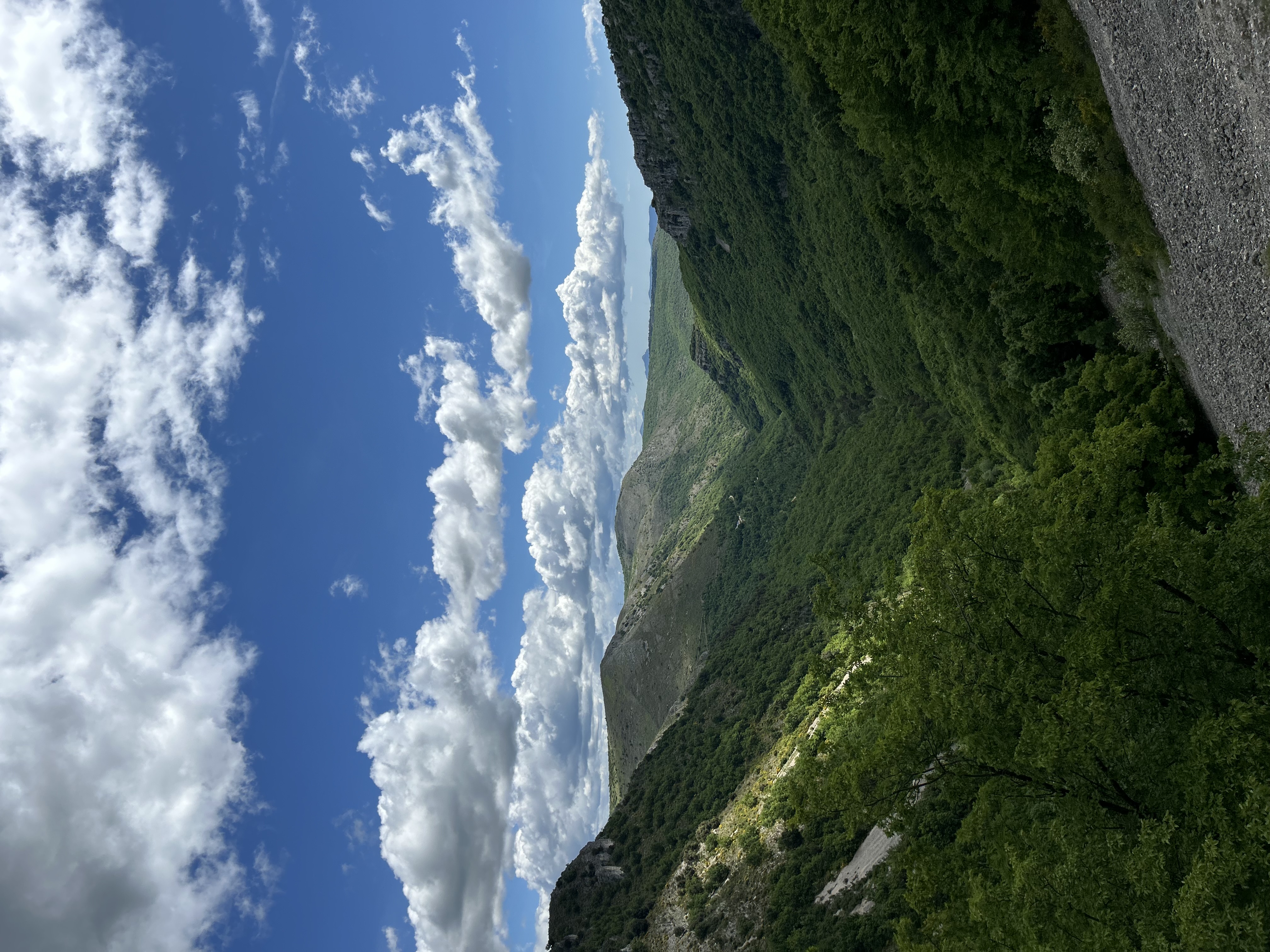 Col de Vence, photo prise pendant une ascension