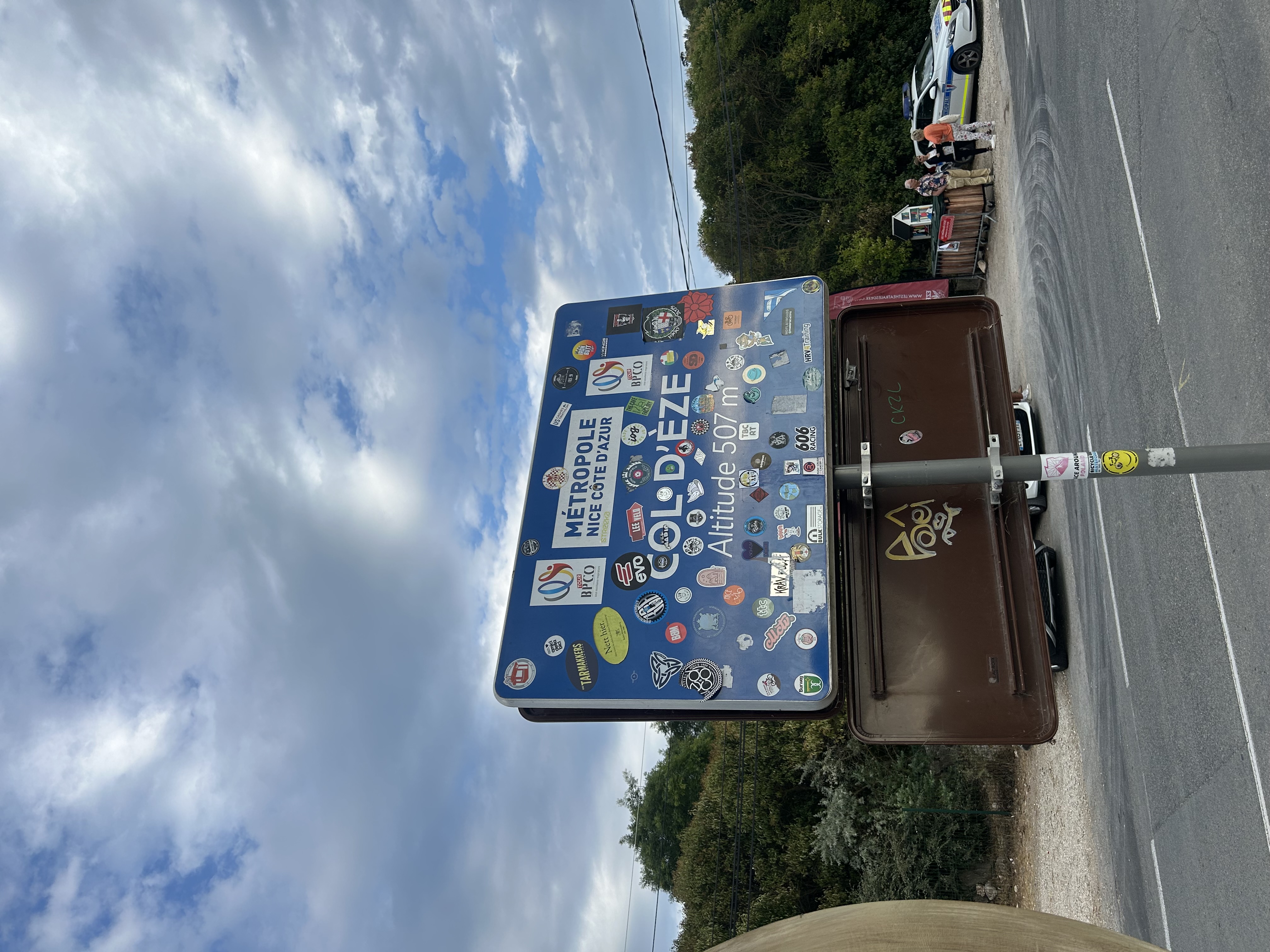 Col d'Èze, taken during a climb