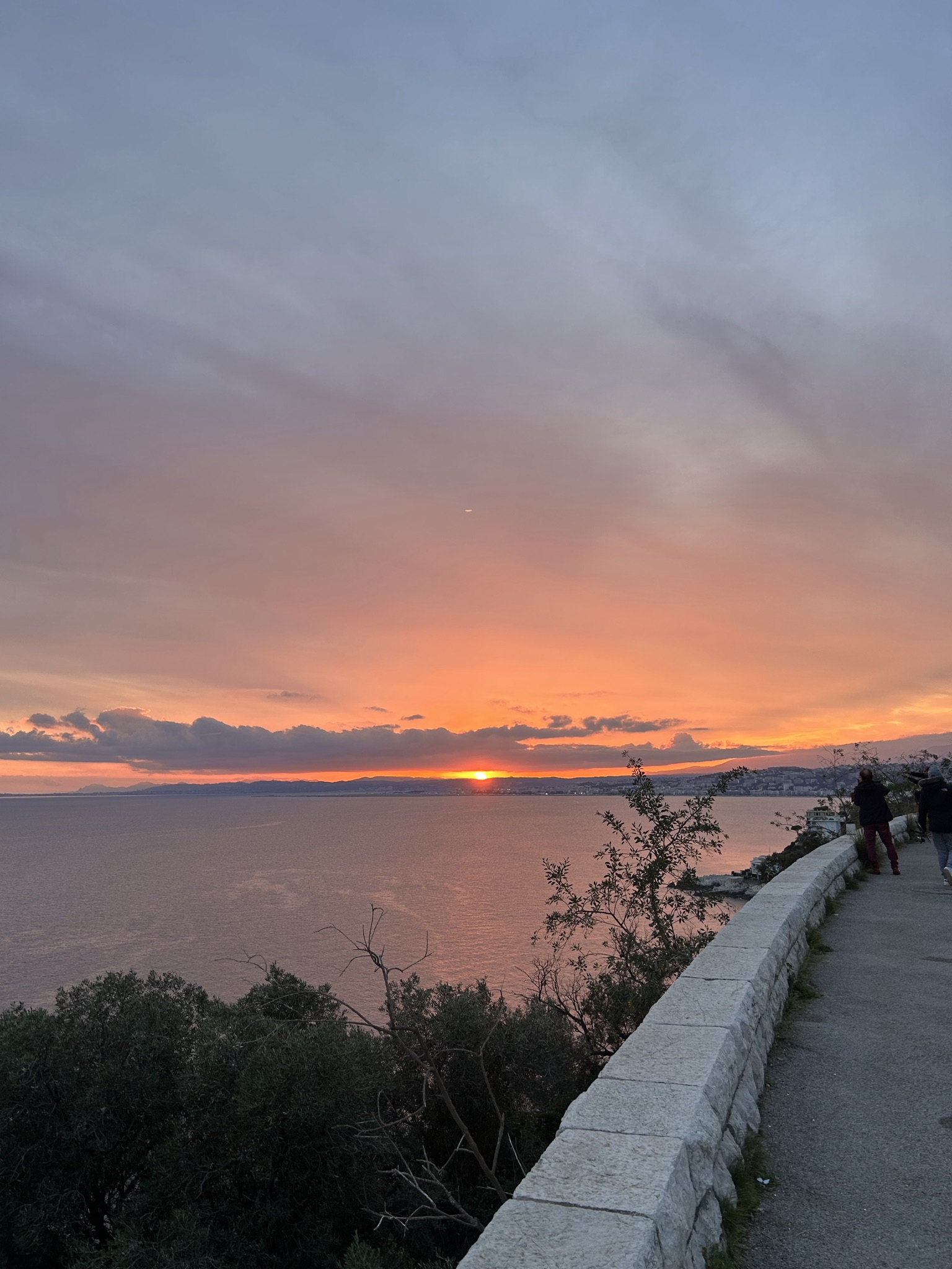 Photo prise sur Nice - Villefranche basse corniche