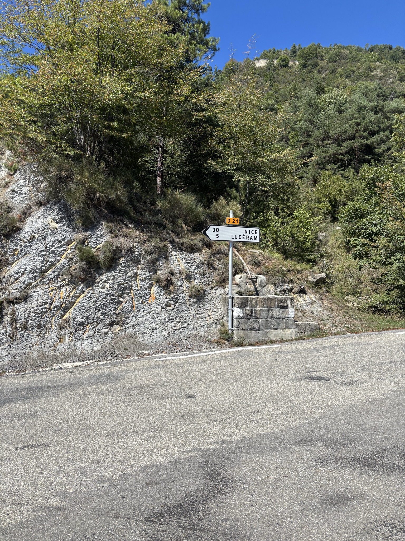 Photo taken on Nice col de Braus col  par L Escarene retour par col de l Able et Luceram