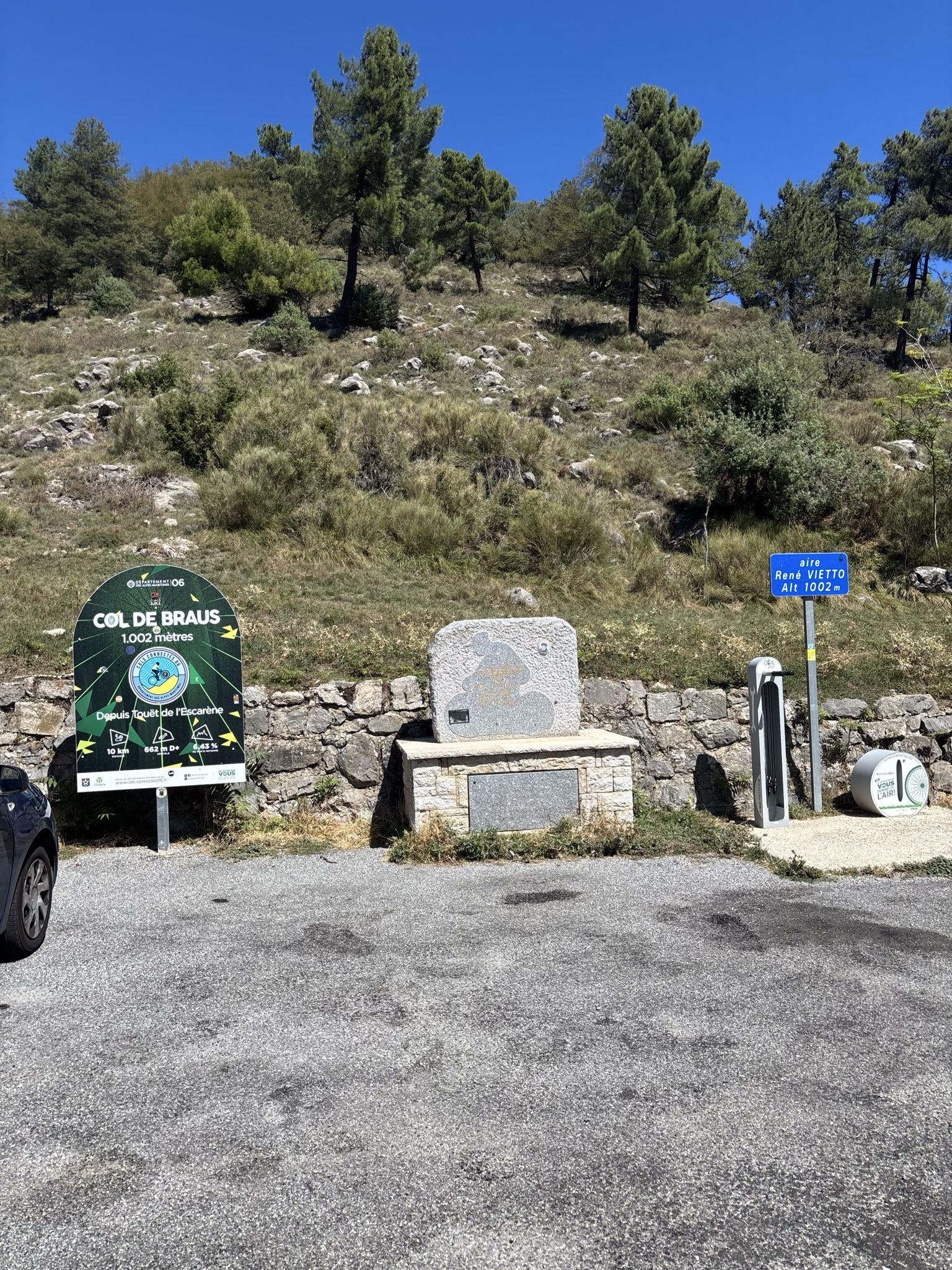 Photo taken on Nice col de Braus col  par L Escarene retour par col de l Able et Luceram