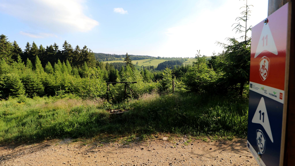 Uphill trail
