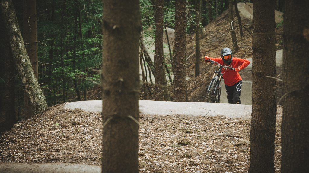 Silkeborg Bikepark - Opkørsel til start