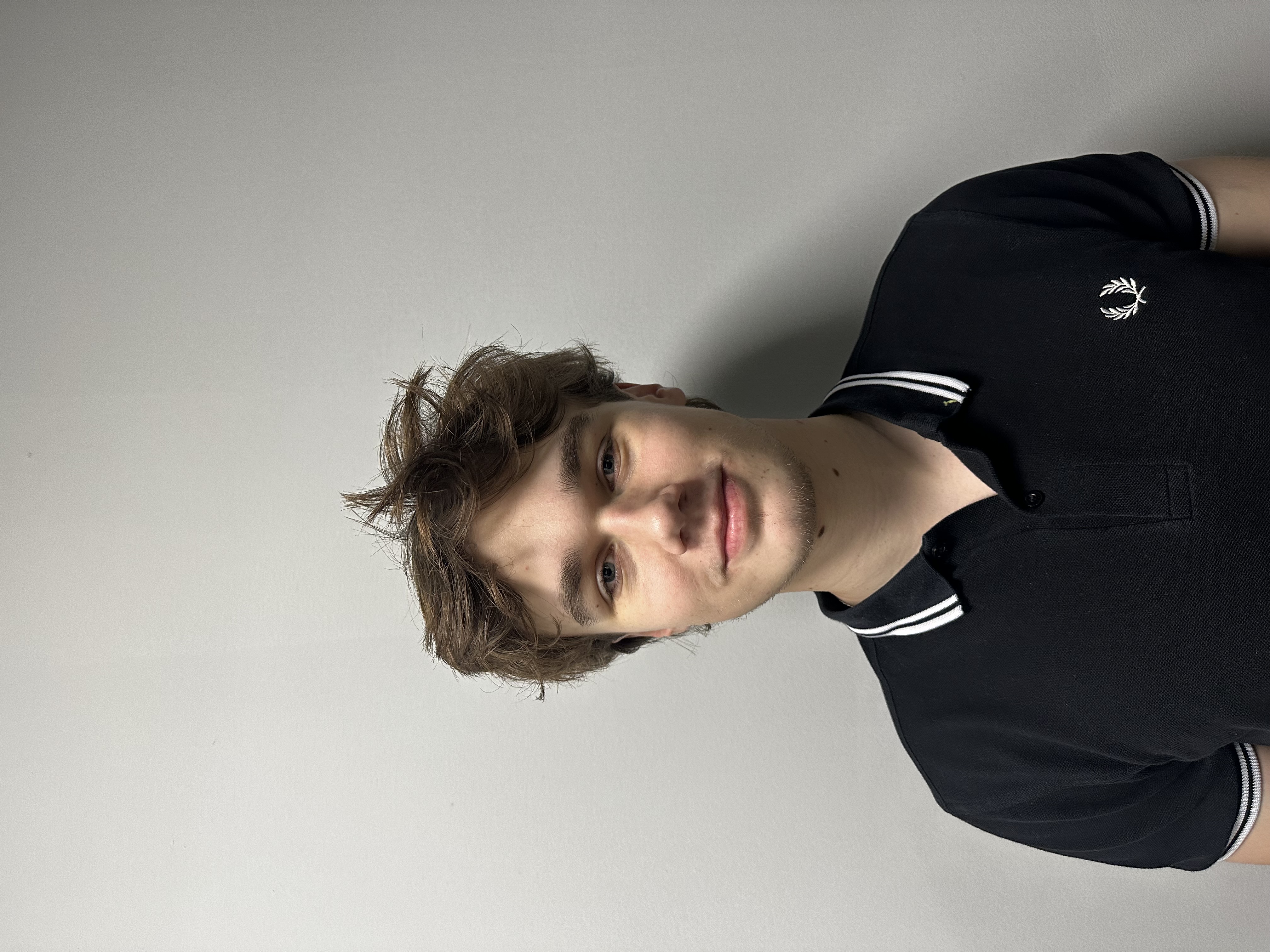 Golf instructor Ethan Morin in Edmonton, AB